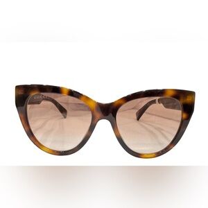 Gucci Tortoise Cat Eye Sunglasses (NEW